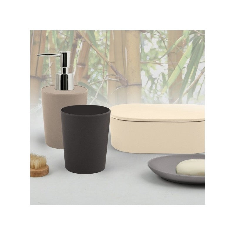 Spirella Aufbewahrungsbox – Bambus – Taupe – 182 × 58 × 125 mm