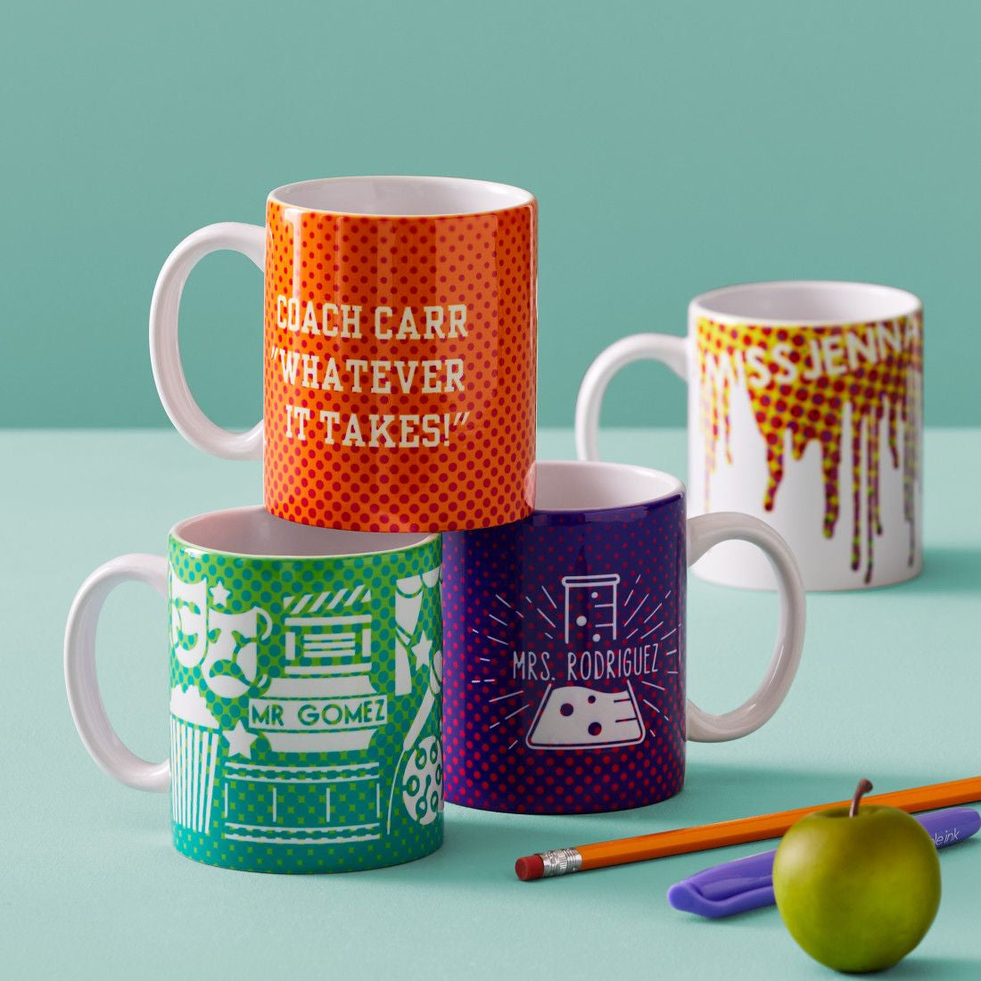 Cricut Tasse – 0,44 l, Keramik, weiss, für Cricut Tassenpresse Mug Press, 6 Stück