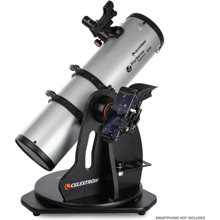 Celestron SSE 130mm Tabletop Dobson – Spiegelteleskop, Brennweite 650 mm, 307× Vergrösserung, Schwarz