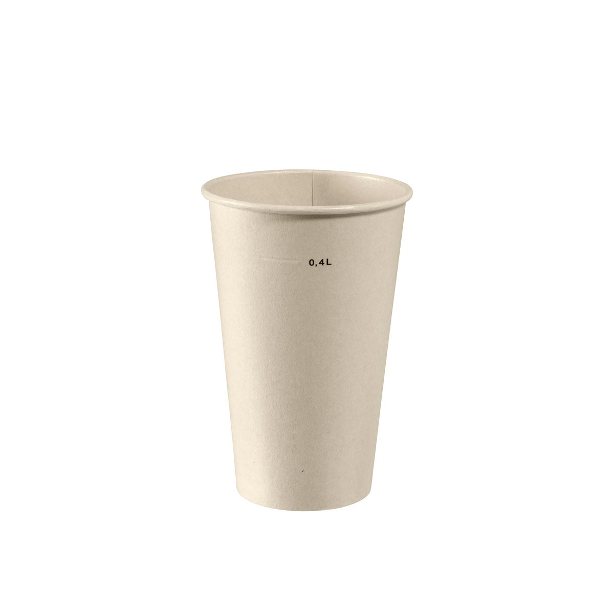 BioPak Becher, Bagasse (Zuckerrohr) – 4,7 dl, braun – 36 Stk.
