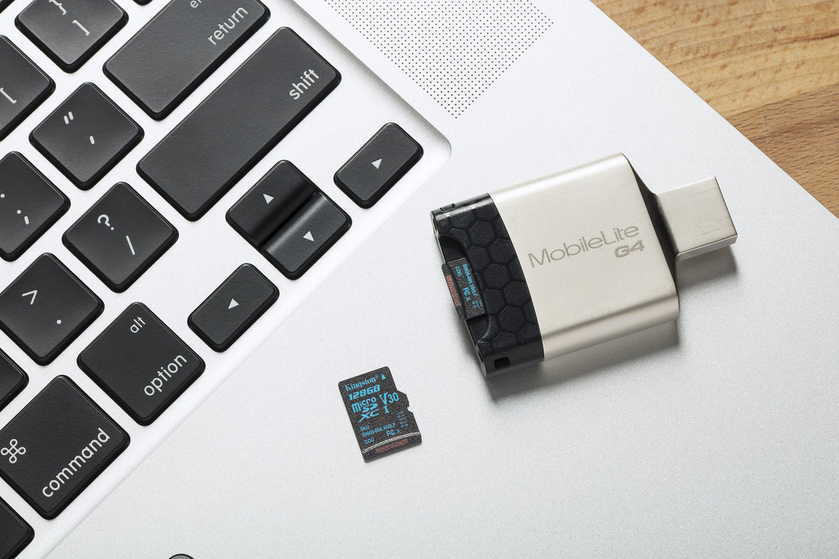 Kingston Technology Kingston Canvas Go microSDXC 128 GB – UHS-I, Klasse 10, U3, V30, 90/45 MB/s, inkl. SD-Adapter