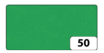 Folia Seidenpapier – 500 × 700 mm – 20 g/m² – Grün – 6 Blatt
