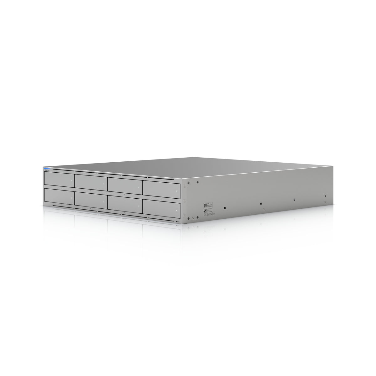 Ubiquiti UNAS-Pro-8 – 8-Bay Rack 2U NAS – Cortex-A57, 16 GB RAM, 10GbE, 2×SFP+, für 2,5"/3,5" HDD/SSD, SATA