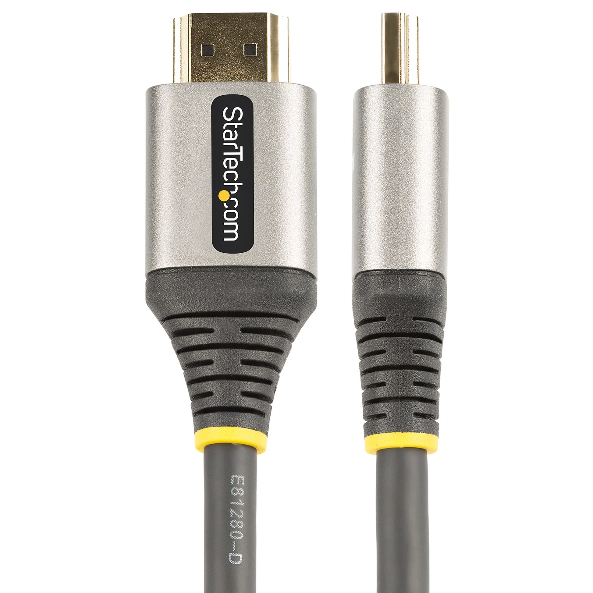 StarTech.com HDMI Kabel HDMI 2.0 4K 60 Hz – 3 m – HDR, ARC – Grau/Schwarz