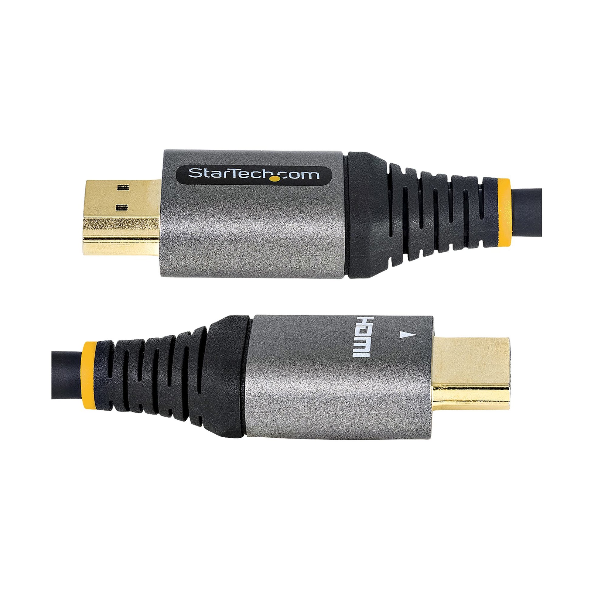 StarTech.com HDMI Kabel (A–A, M–M) HDMI 2.0 4K 60 Hz – 4 m – HDR, ARC – Schwarz/Grau