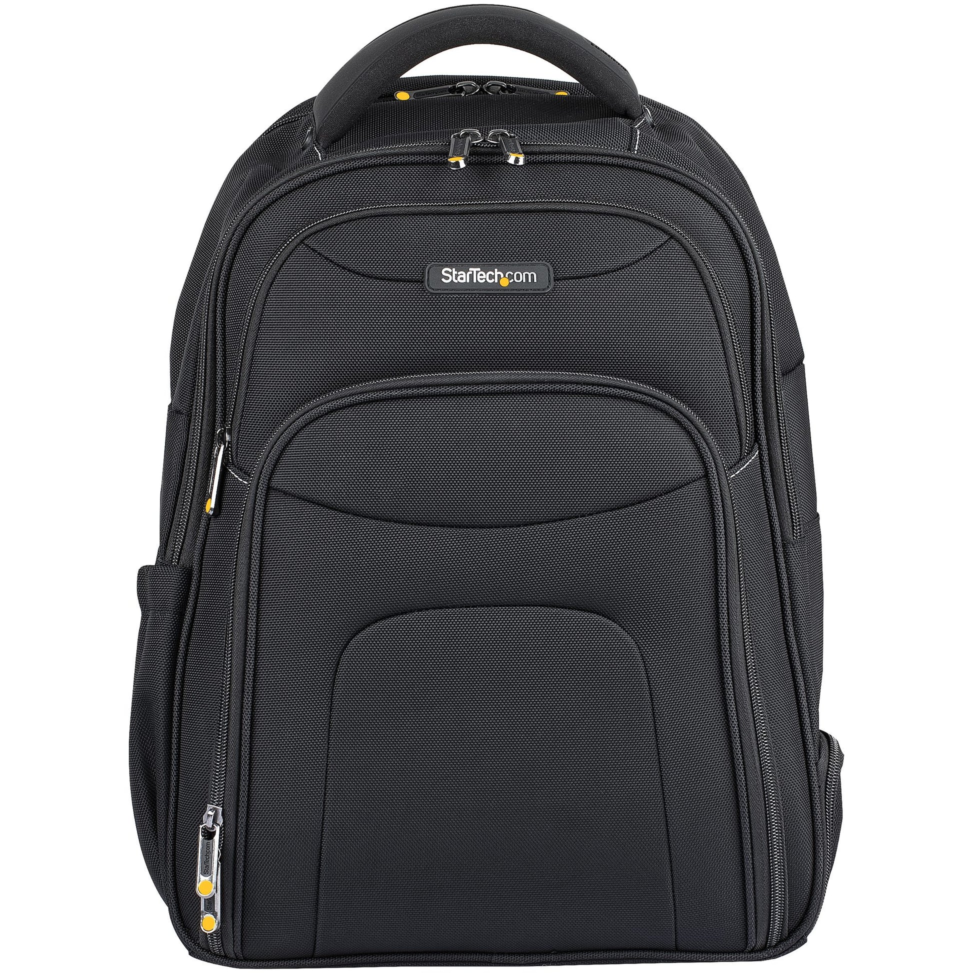 StarTech.com Notebook-Rucksack 17,3" – mit abnehmbarem Zubehörfach, Tablet-Fach – Schwarz