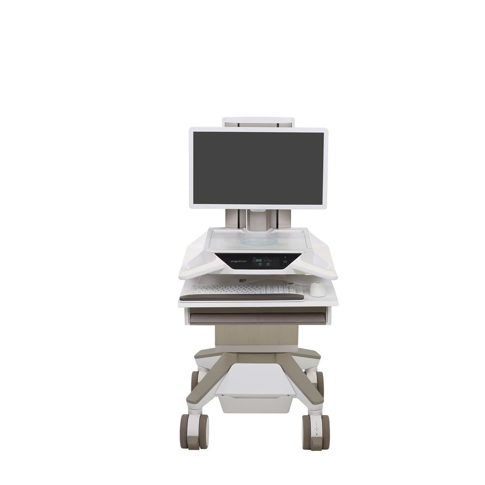 Ergotron CareFit Pro IT-/Medizin-Fahrwagen – elektrisch höhenverstellbar