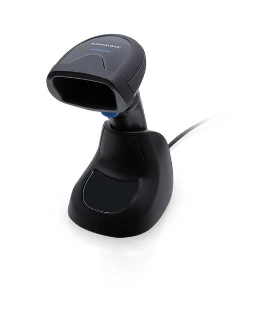Datalogic QuickScan Lite 2500 QW2520 – Barcodeleser – USB – Kit: Ladestation + Kabel