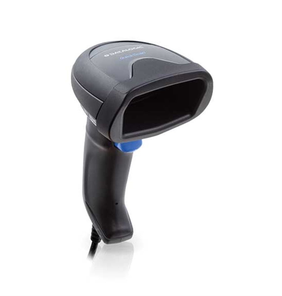 Datalogic QuickScan QW2520 – 1D/2D, kabelgebunden, USB/RS-232/Tastaturkeil, IP52, mit USB-Kabel