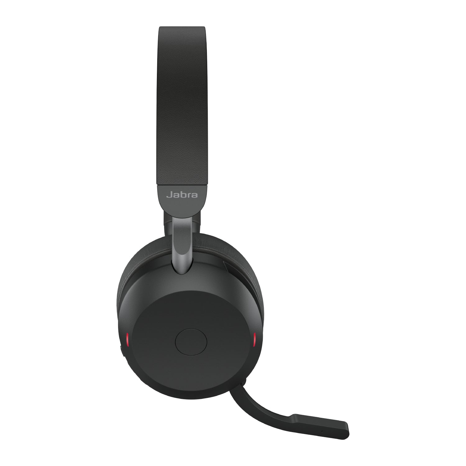 Jabra Evolve2 75 UC Office-Headset – On-Ear, Stereo, Kabel + BT, ANC, mit USB-C-Dongle, Schwarz, BT 5.2