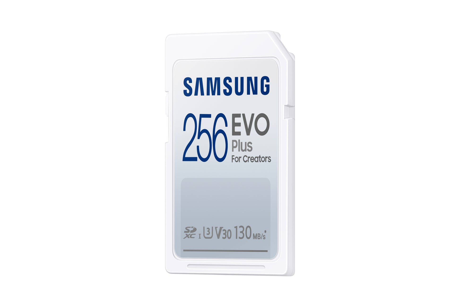 Samsung EVO Plus SDXC 256 GB – UHS-I, U3, V30, 130 MB/s Lesen