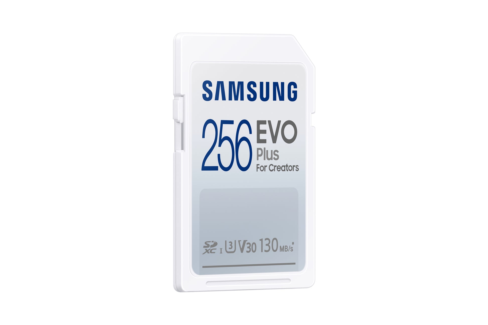 Samsung EVO Plus SDXC 256 GB – UHS-I, U3, V30, 130 MB/s Lesen
