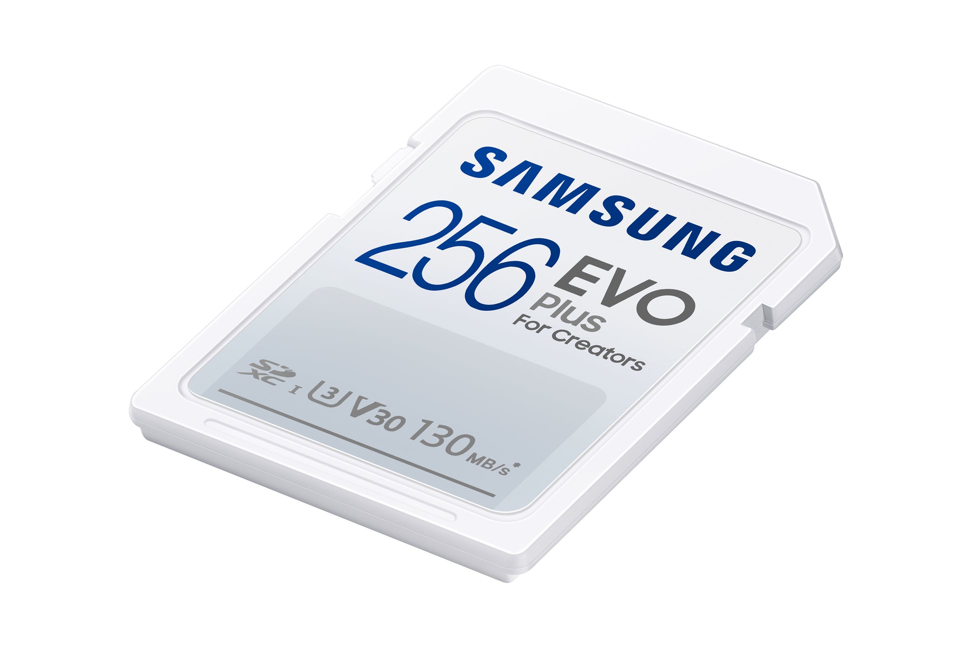 Samsung EVO Plus SDXC 256 GB – UHS-I, U3, V30, 130 MB/s Lesen