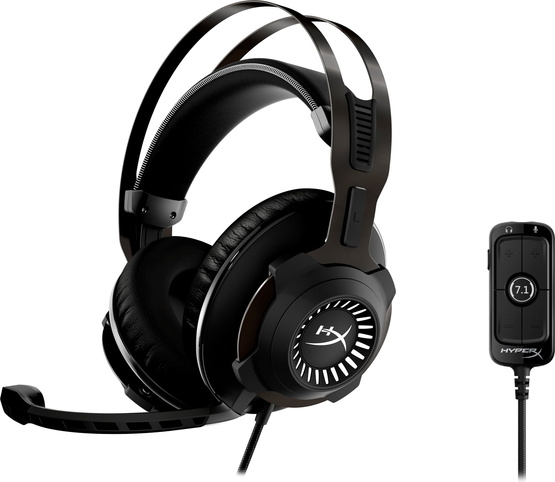 HyperX Cloud Revolver Gaming-Headset – Over-Ear, Kabelgebunden, 3,5 mm Klinke, für PC, PS5 und mehr, Schwarz
