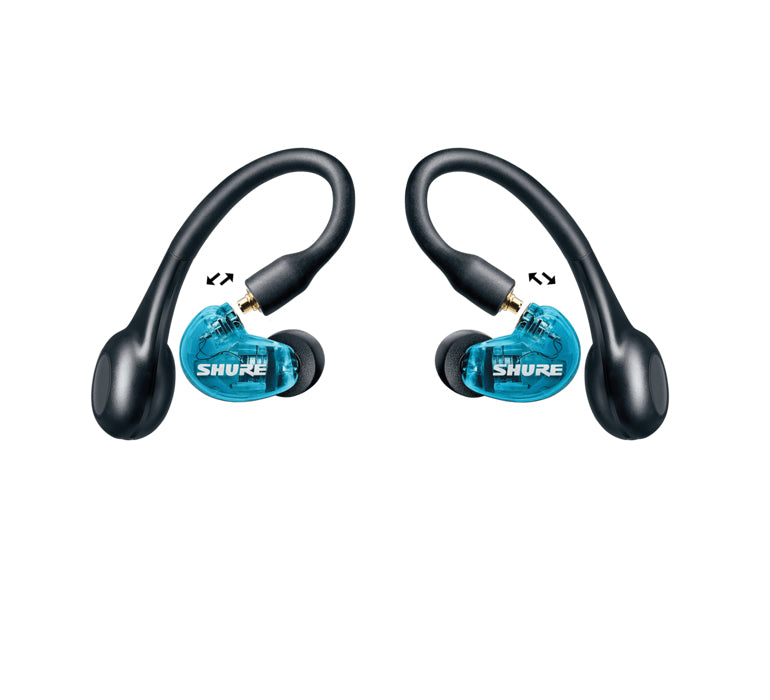Shure AONIC 215 – True Wireless In-Ear Kopfhörer – Bluetooth 5.0, IPX4, mit Mikrofon – Schwarz – bis 32 h