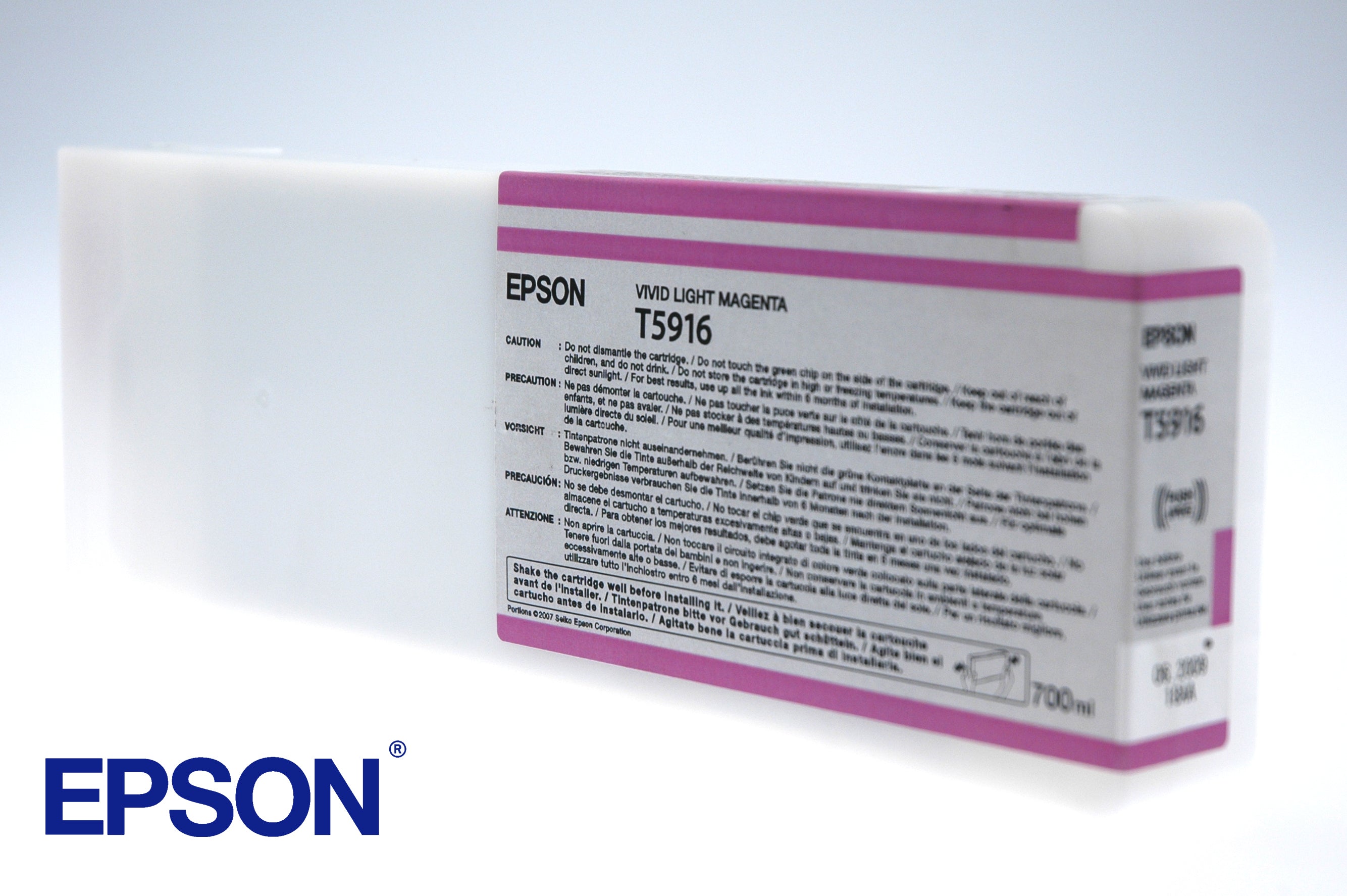 Epson Helle Magenta Tintenpatrone (Original) – 700 ml – für Stylus Pro 11880 – C13T591600