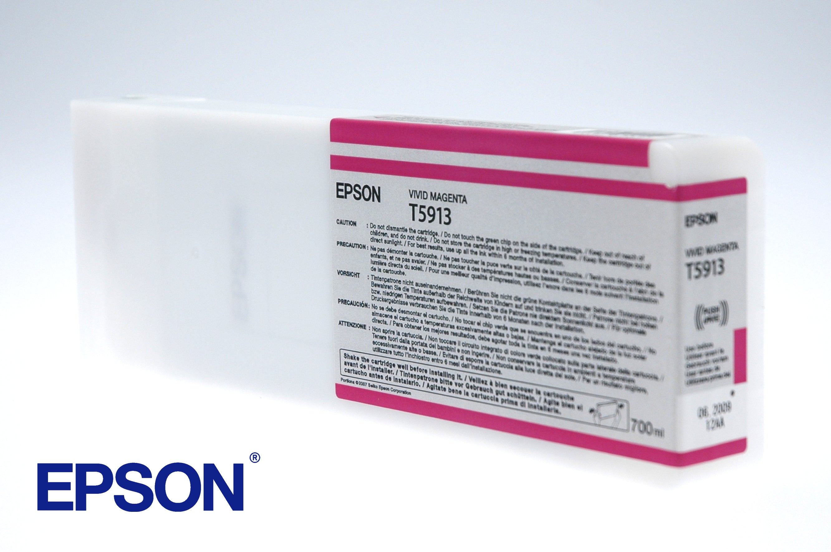 Epson Tintenpatrone T591300, Magenta, 700 ml – für Stylus Pro 11880