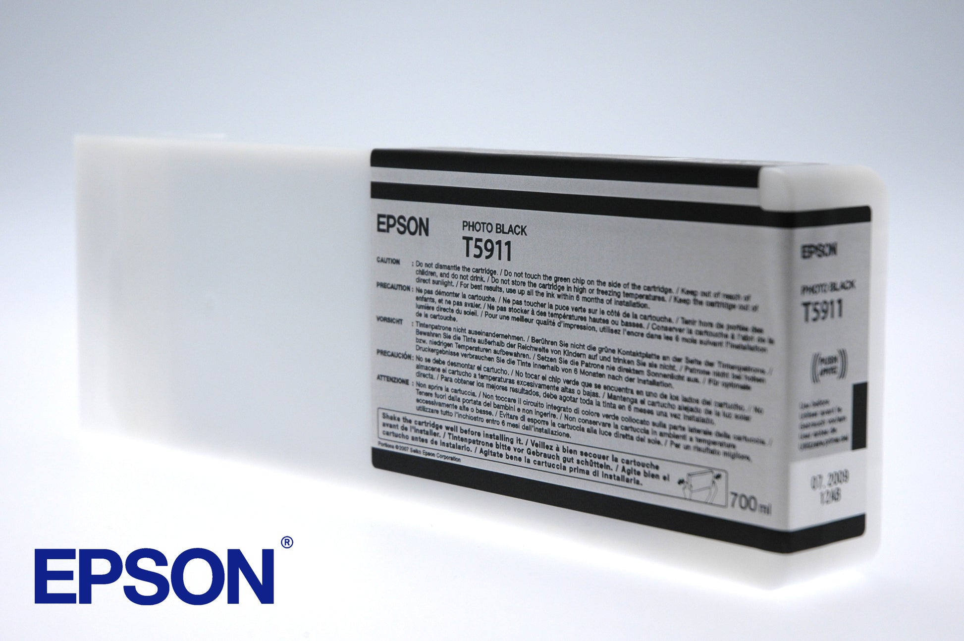 Epson Tintenpatrone T5911, Photo Black – für Epson Inkjetdrucker
