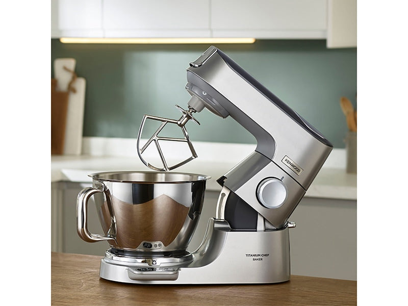 Kenwood Standmixer KVC85.004SI – 5 l, 1200 W, Planetenrotation & Kneten – Edelstahl