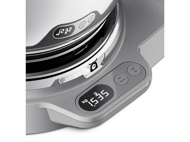 Kenwood Standmixer KVC85.004SI – 5 l, 1200 W, Planetenrotation & Kneten – Edelstahl