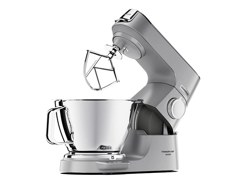 Kenwood Standmixer KVC85.004SI – 5 l, 1200 W, Planetenrotation & Kneten – Edelstahl