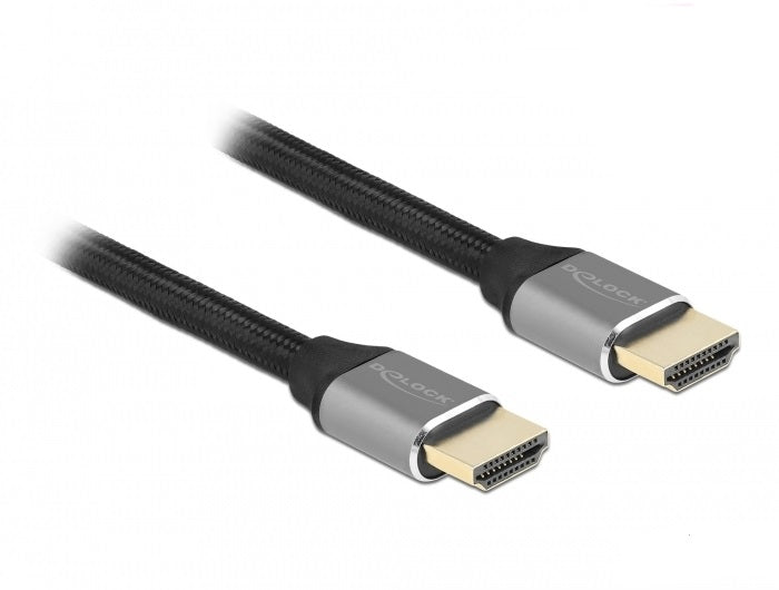 DeLOCK HDMI-Kabel, Grau, 1 Stück