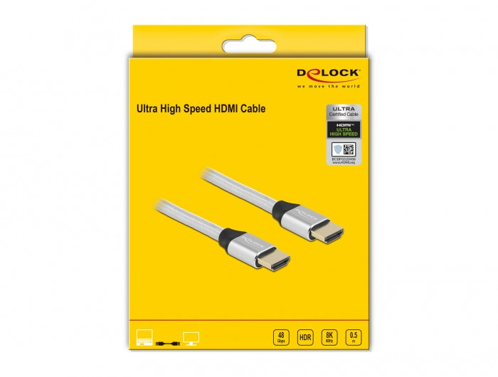 DeLOCK HDMI-Kabel, Silber