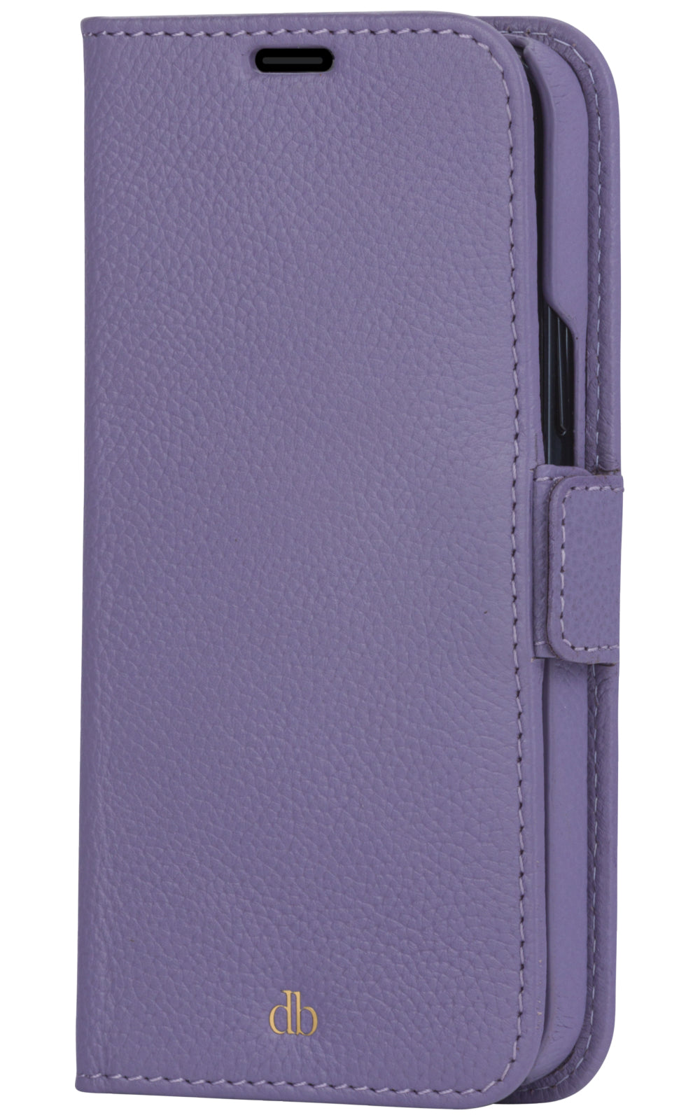 dbramante1928 New York Wallethülle – für Apple iPhone 13 Pro, 3 Kartenfächer, Violett