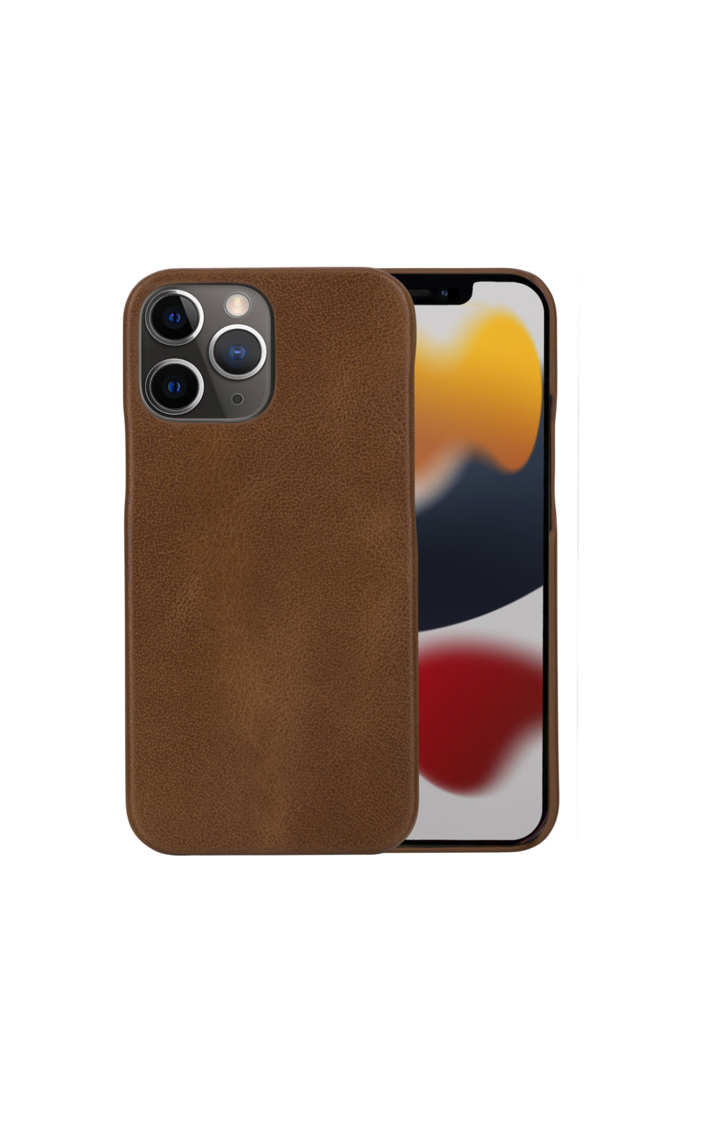 dbramante1928 Wallethülle – für Apple iPhone 13 Pro Max, 3 Kartenfächer, Leder, Braun, Magnetverschluss
