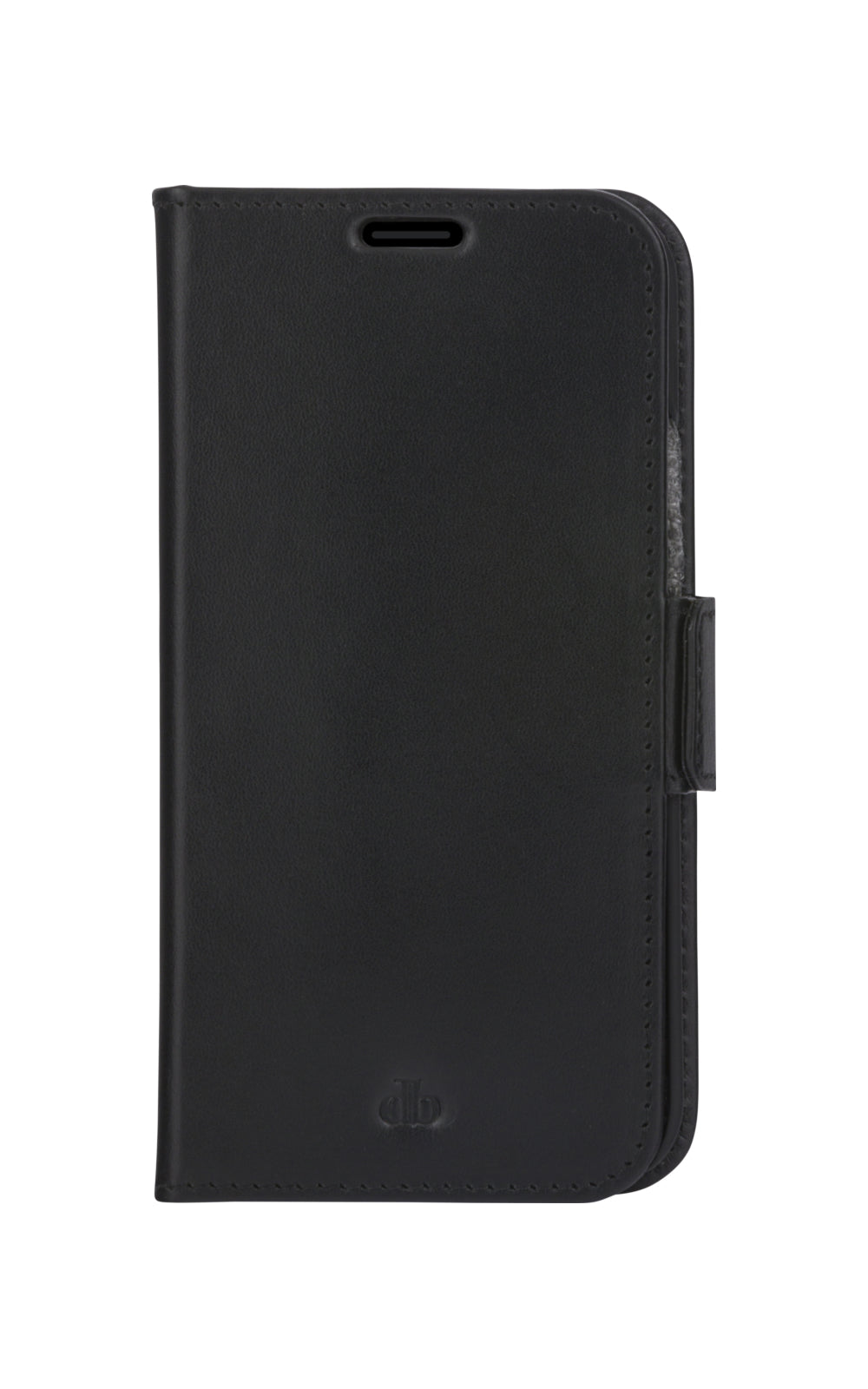 dbramante1928 Copenhagen Slim – Wallethülle – für Apple iPhone 13 Mini, 3 Kartenfächer, Leder, Schwarz