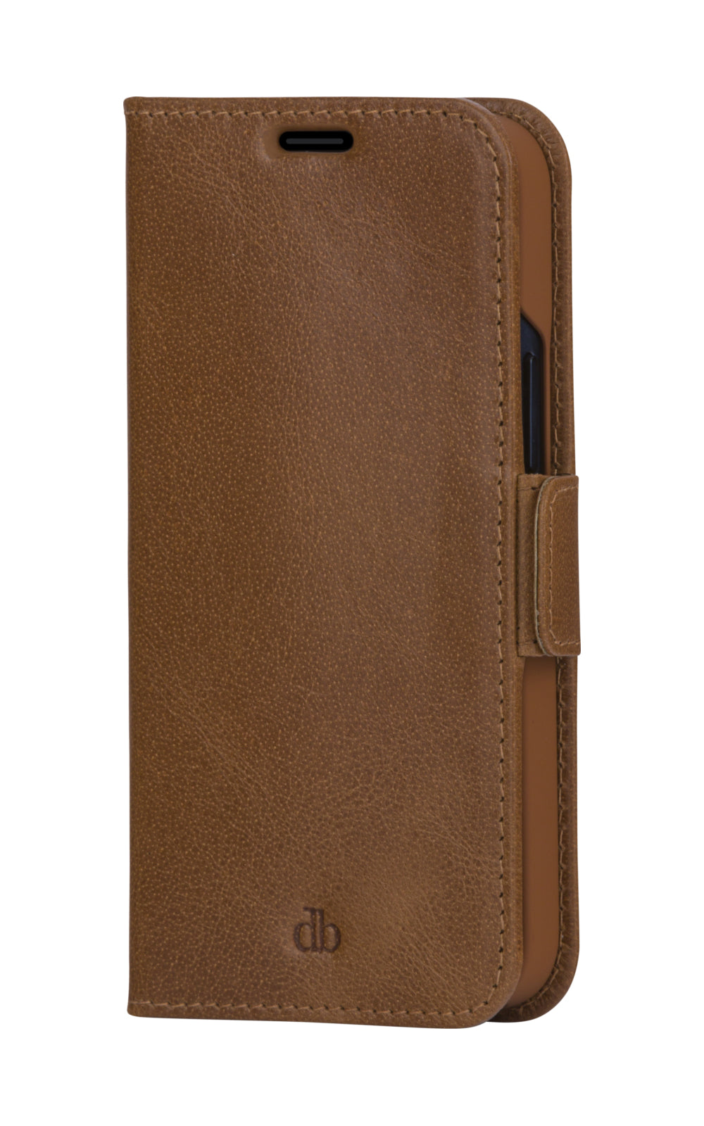dbramante1928 Copenhagen Slim – Wallethülle – für Apple iPhone 13 Pro Max, 3 Kartenfächer, Leder, Braun