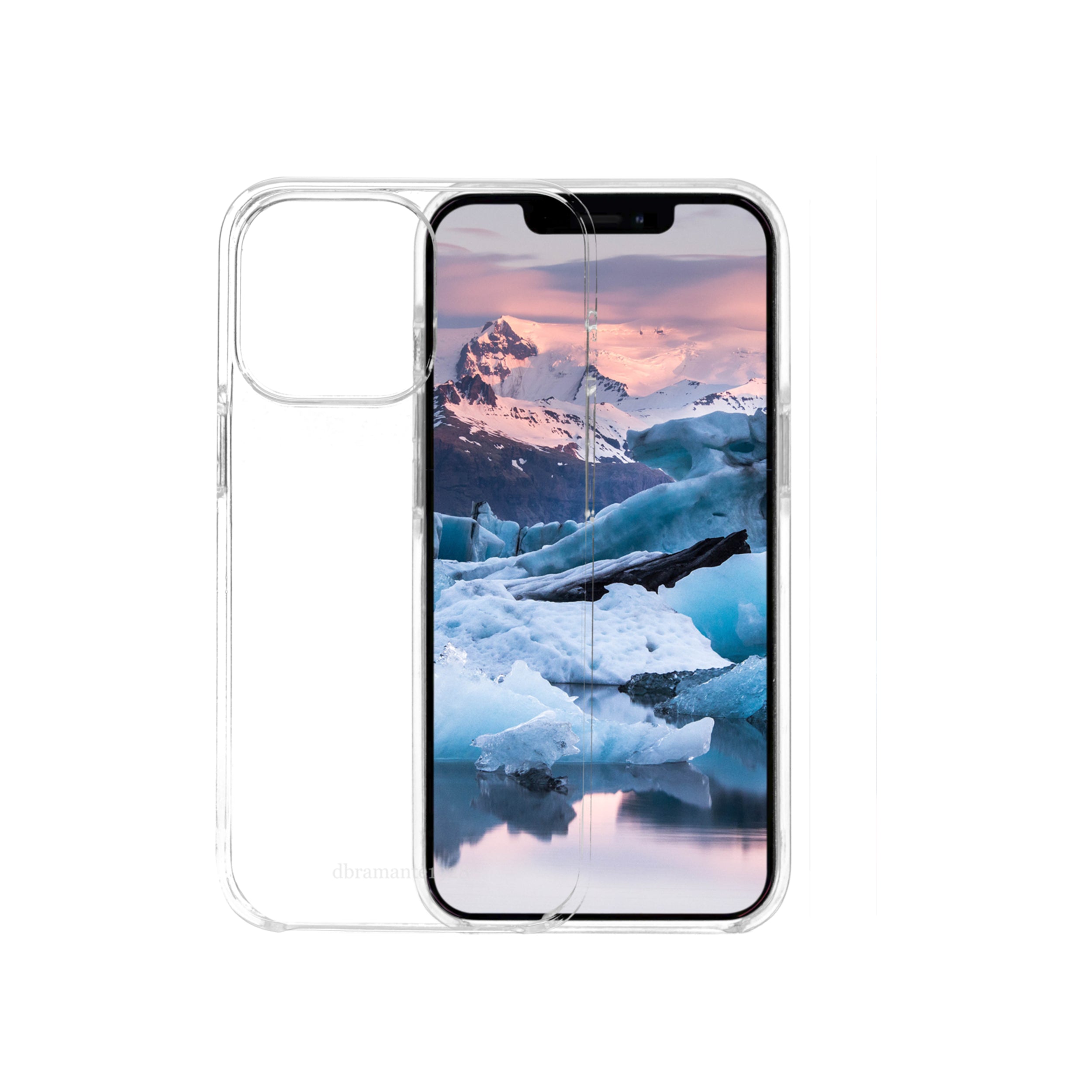 dbramante1928 Iceland Backcover – für Apple iPhone 13/13 Pro, Recycling-Kunststoff, transparent