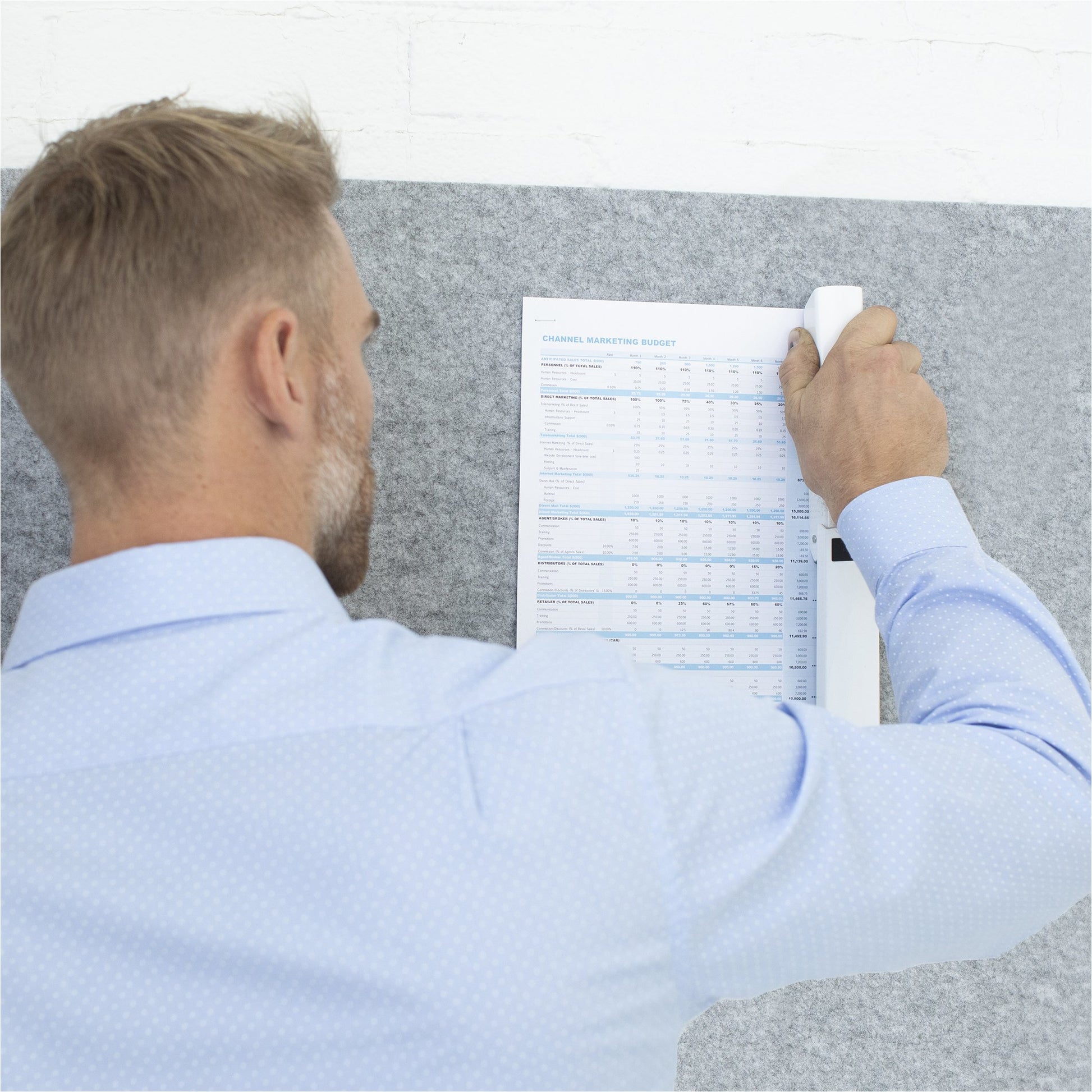 Fellowes LX820 Heftgerät – 20 Blatt, Weiss
