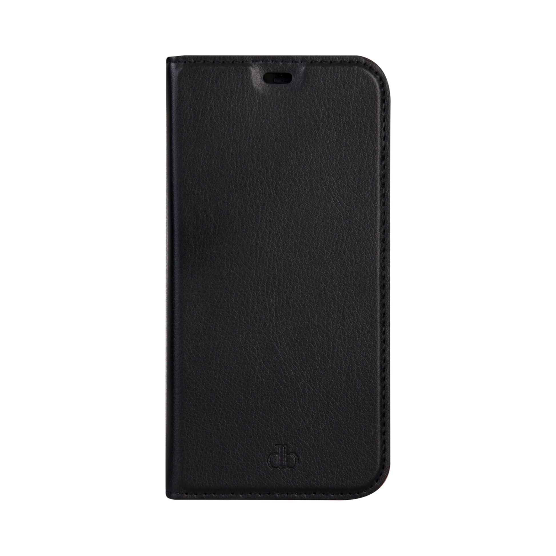 dbramante1928 Wallethülle – für Apple iPhone 13 Pro Max, 3 Kartenfächer, PU, Schwarz, kabelloses Laden