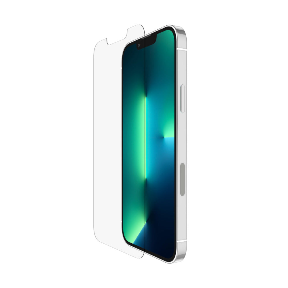 Belkin Privacy-Filter (Panzerglas), Antibakteriell – für iPhone 13 Pro Max – mit Applikator