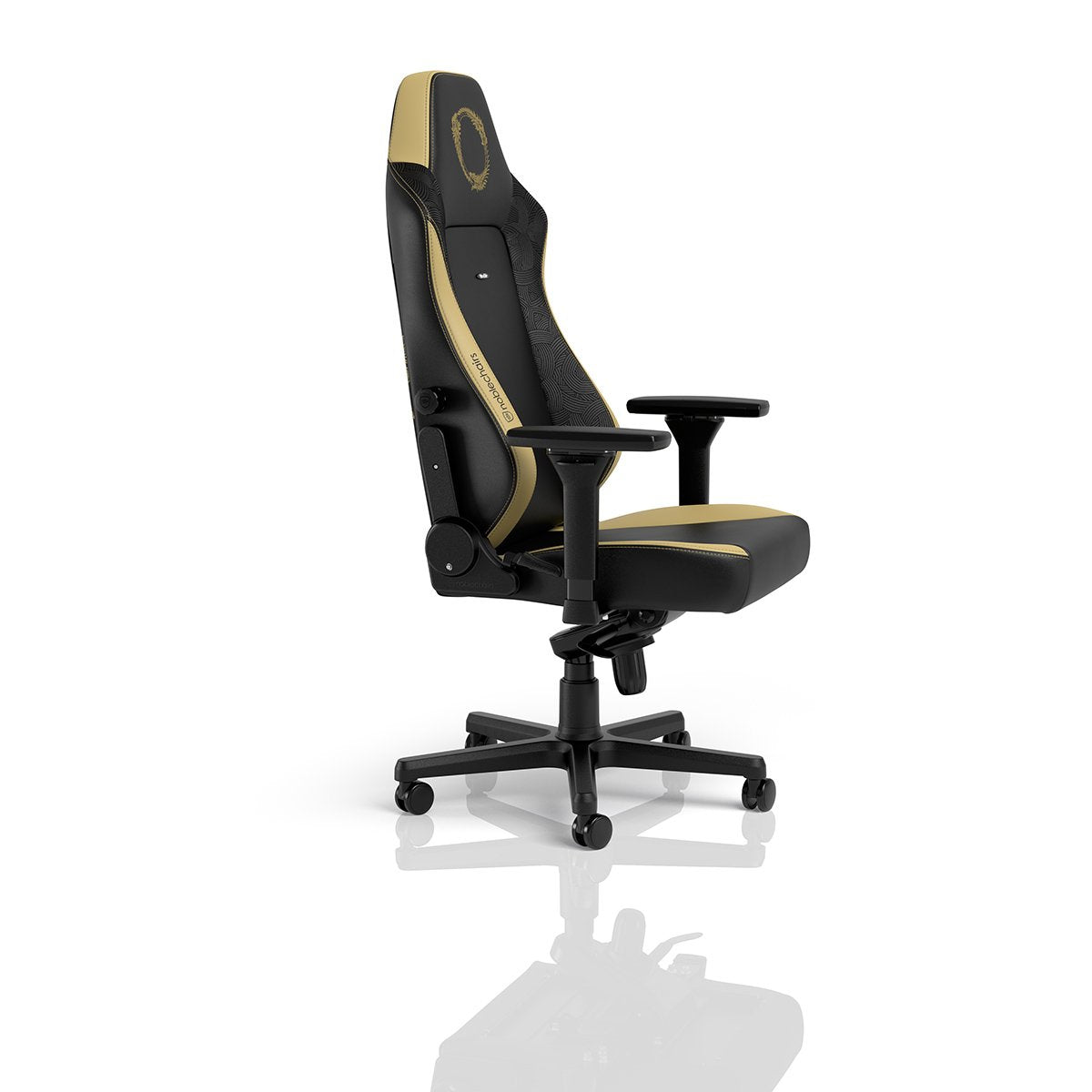Noblechairs Konferenzstuhl Hero – 57×55×137 cm, schwarz/gold