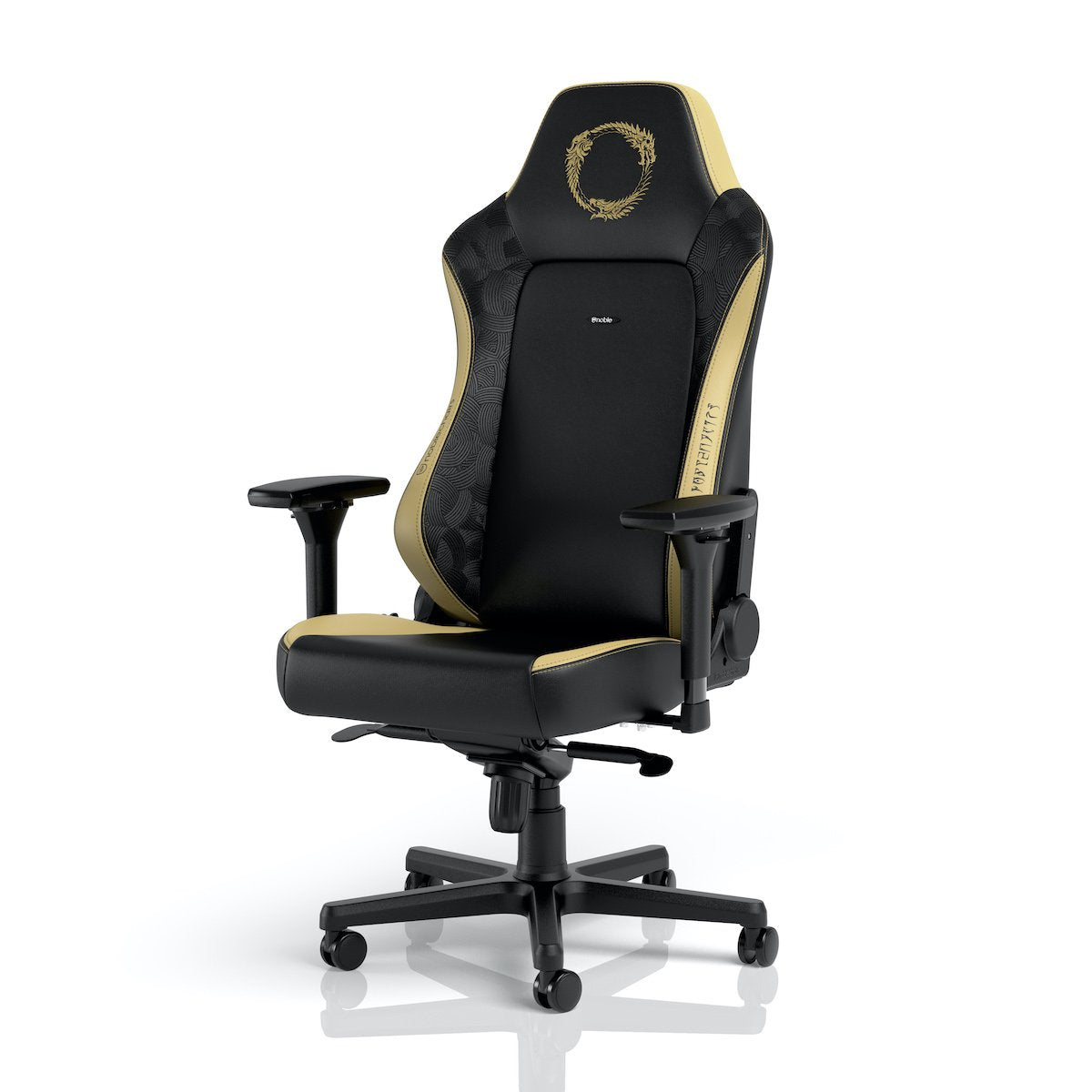 Noblechairs Konferenzstuhl Hero – 57×55×137 cm, schwarz/gold