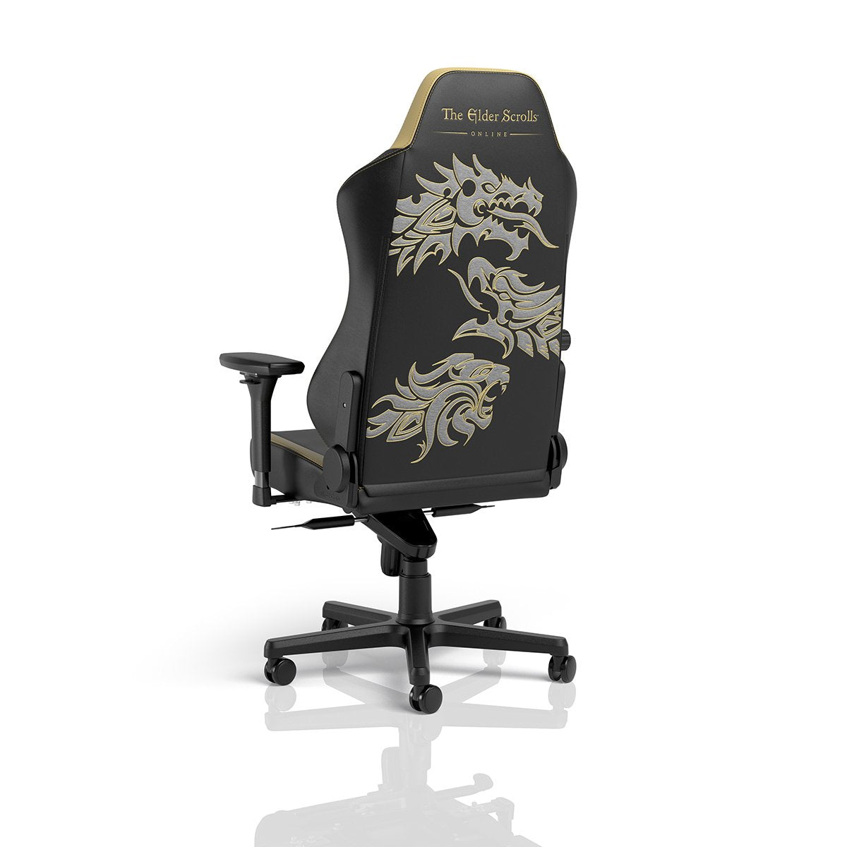 Noblechairs Konferenzstuhl Hero – 57×55×137 cm, schwarz/gold