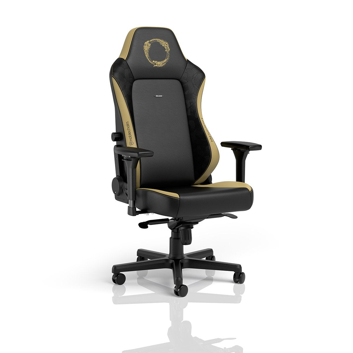 Noblechairs Konferenzstuhl Hero – 57×55×137 cm, schwarz/gold