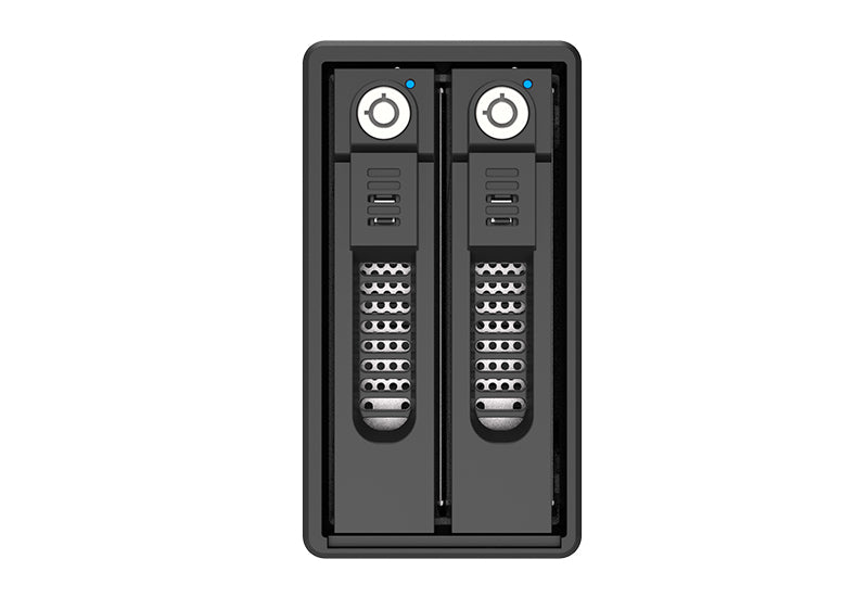 Raidon GR3660-B31 – 2-Bay Desktop – für 2,5"/3,5" HDD/SSD, SATA