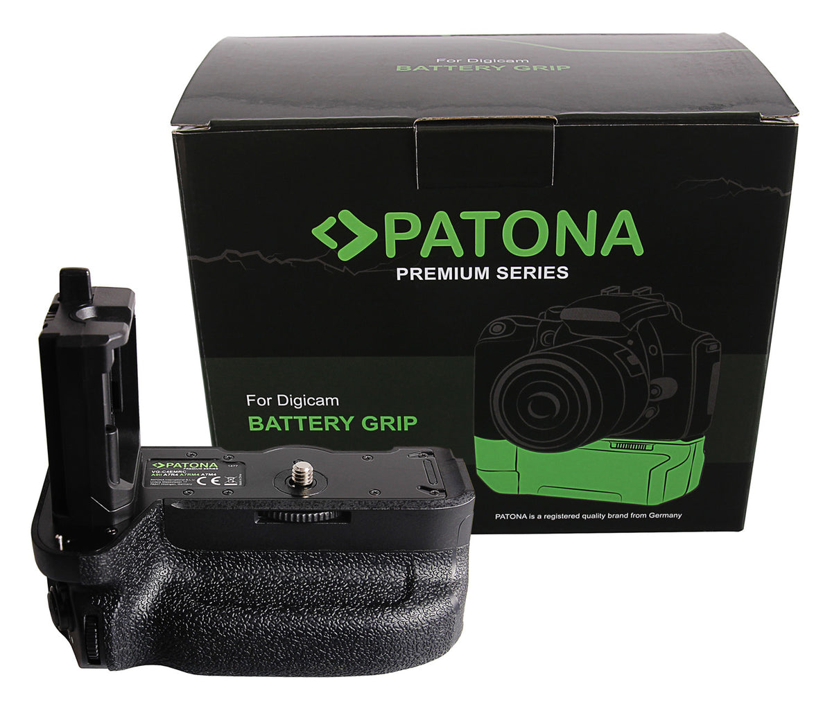 Patona VG-C4EMRC Batteriegriff – NP-FZ100, 2-fach – für Sony A9 II, A7 IV