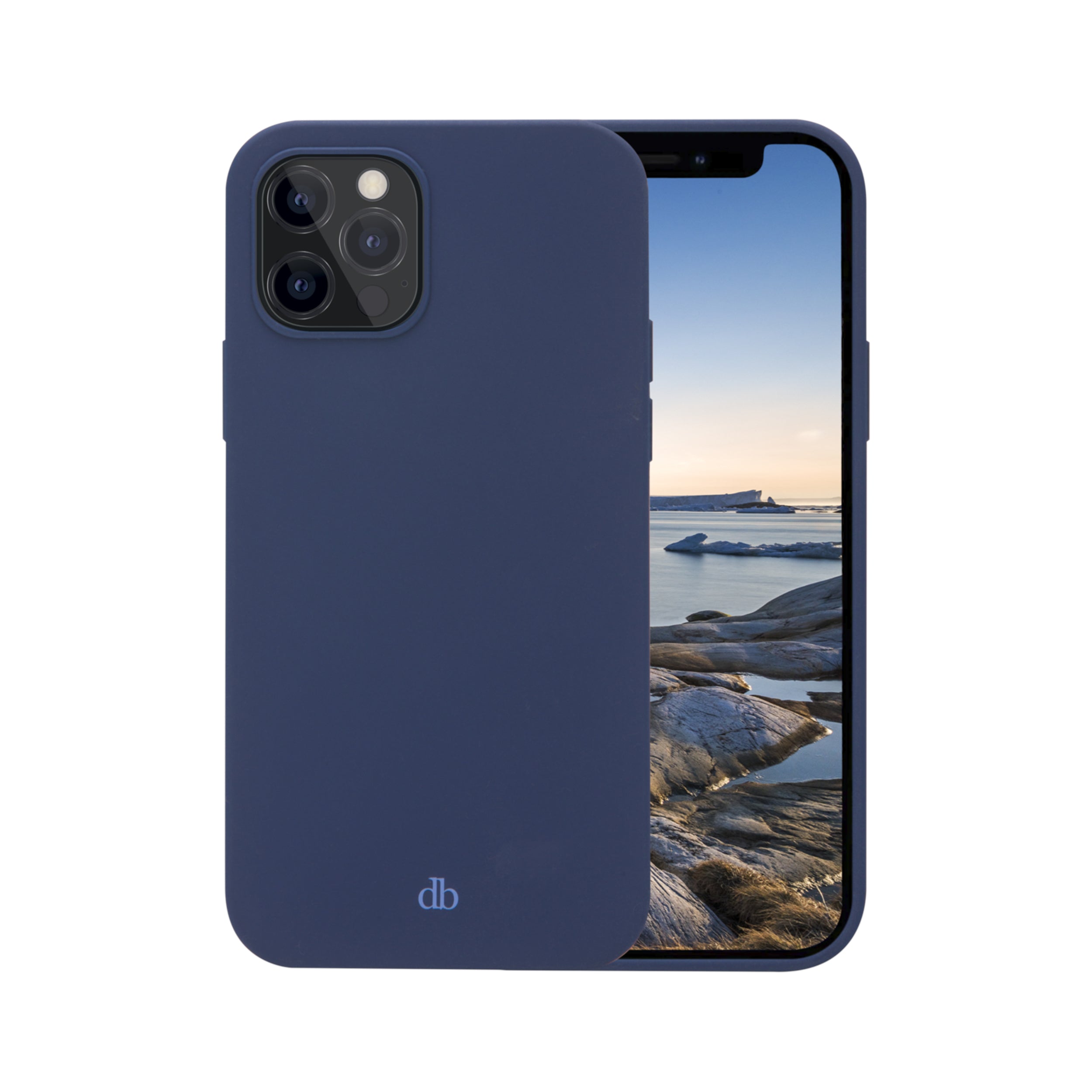 dbramante1928 Monaco Backcover – für Apple iPhone 13/13 Pro, Recycling-Kunststoff, Pacific Blue