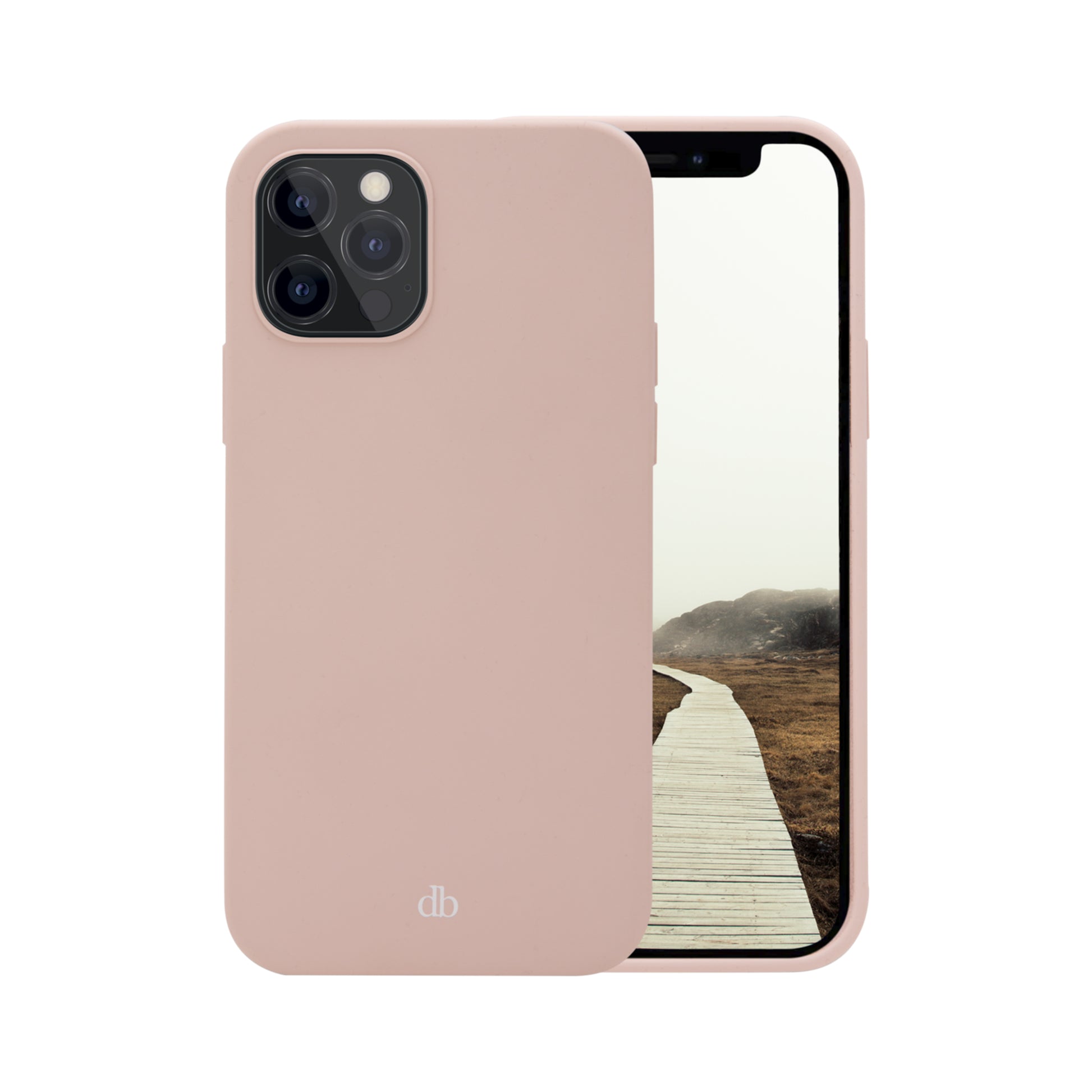 dbramante1928 Backcover – für Apple iPhone 13 / 13 Pro, Recycling-Kunststoff, Pink