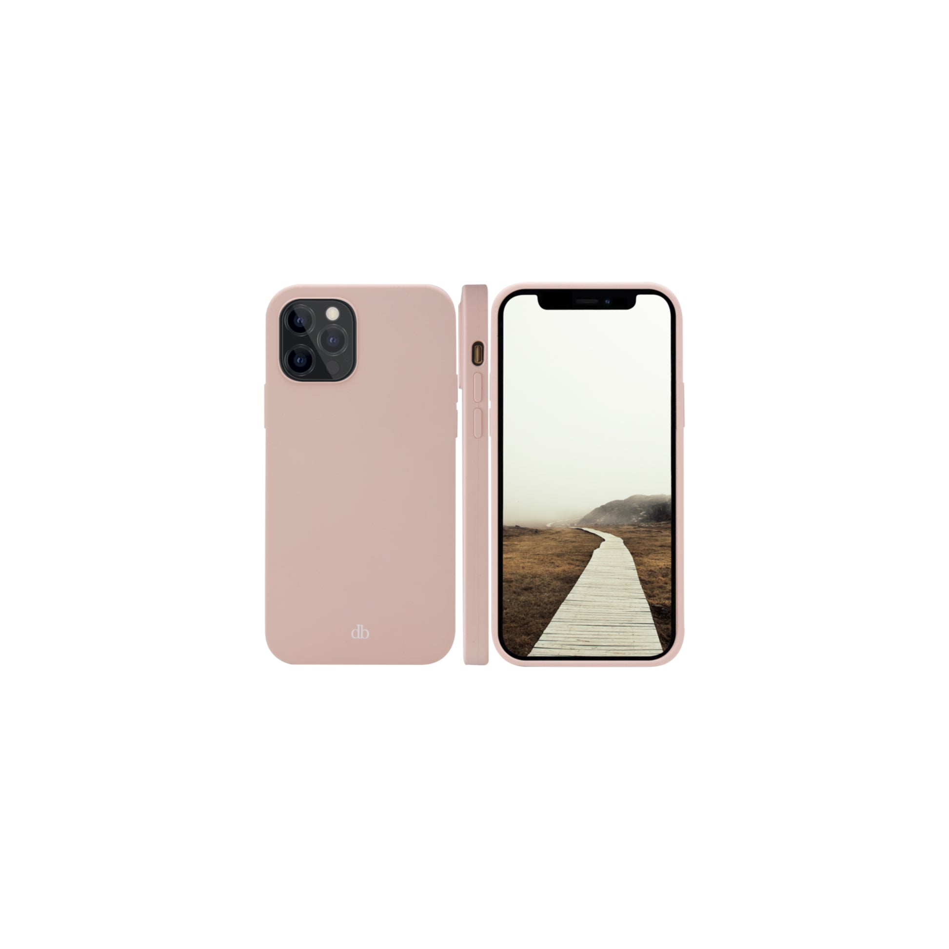 dbramante1928 Backcover – für Apple iPhone 13 / 13 Pro, Recycling-Kunststoff, Pink