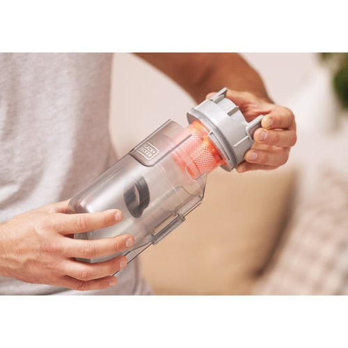 Black & Decker BLACK+DECKER Akku-Stielsauger – 2-in-1, 1500 mAh, 0,5 l, Akkubetrieb