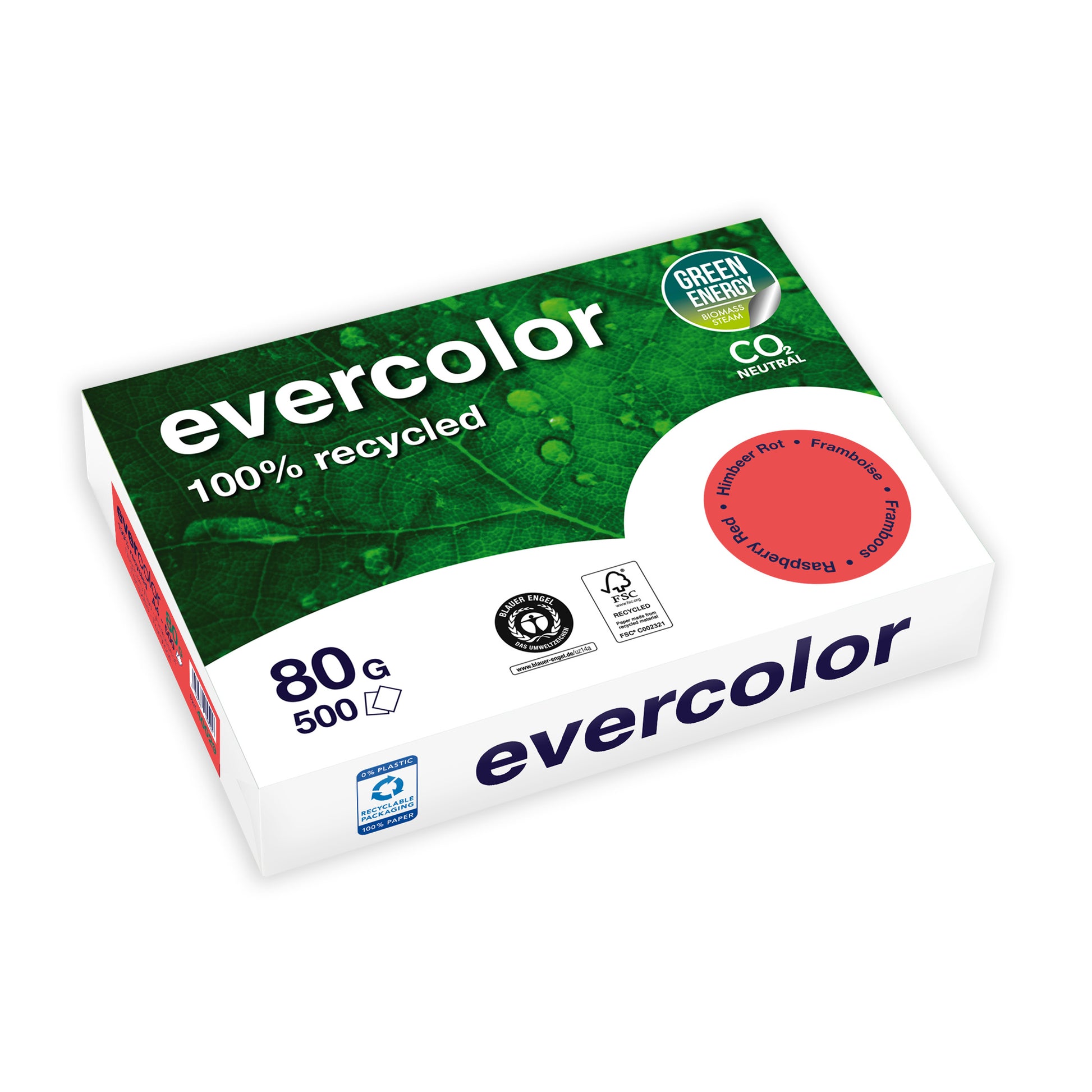 Clairefontaine Kopierpapier – A4, 80 g/m², chamois – für Inkjet/Laser/Kopierer – FSC – 500 Blatt