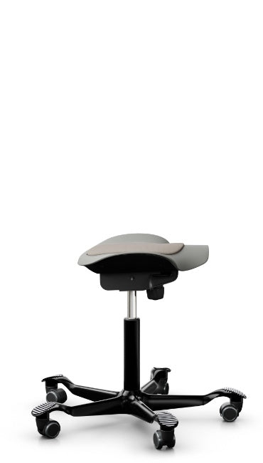 HÅG Hocker Capisco Puls 8001 – 110 kg, dunkelgrau