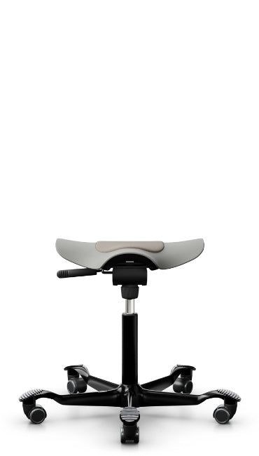 HÅG Hocker Capisco Puls 8001 – 110 kg, dunkelgrau