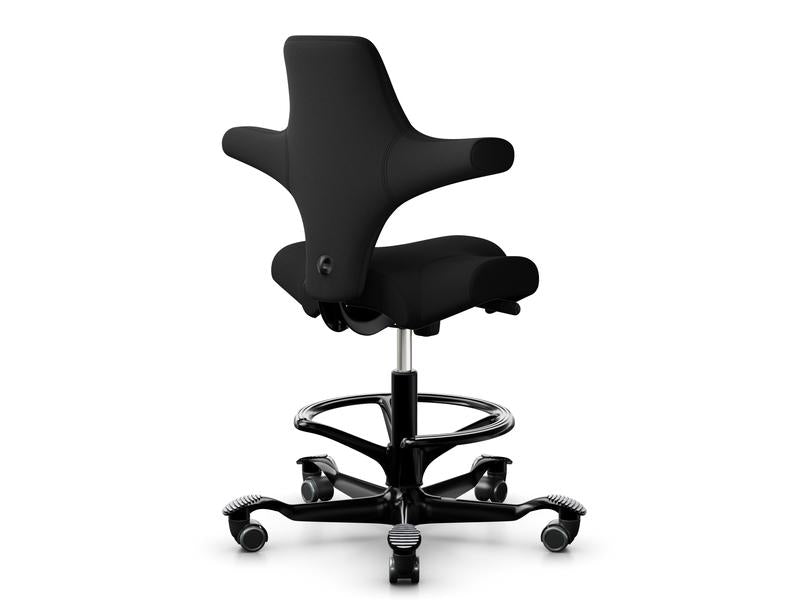 HÅG Bürostuhl Capisco 8106 – Sitzhöhe 55–81 cm, 110 kg, schwarz