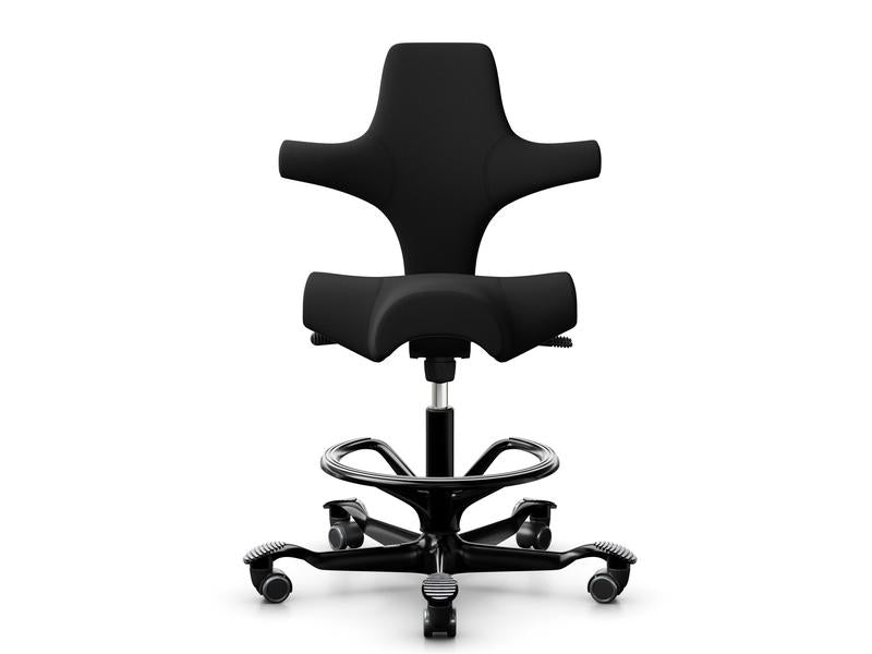 HÅG Bürostuhl Capisco 8106 – Sitzhöhe 55–81 cm, 110 kg, schwarz